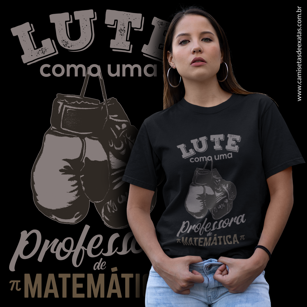 Nome do produto: LUTE COMO UMA PROFESSORA DE MATEMÁTICA [1] [UNISSEX]
