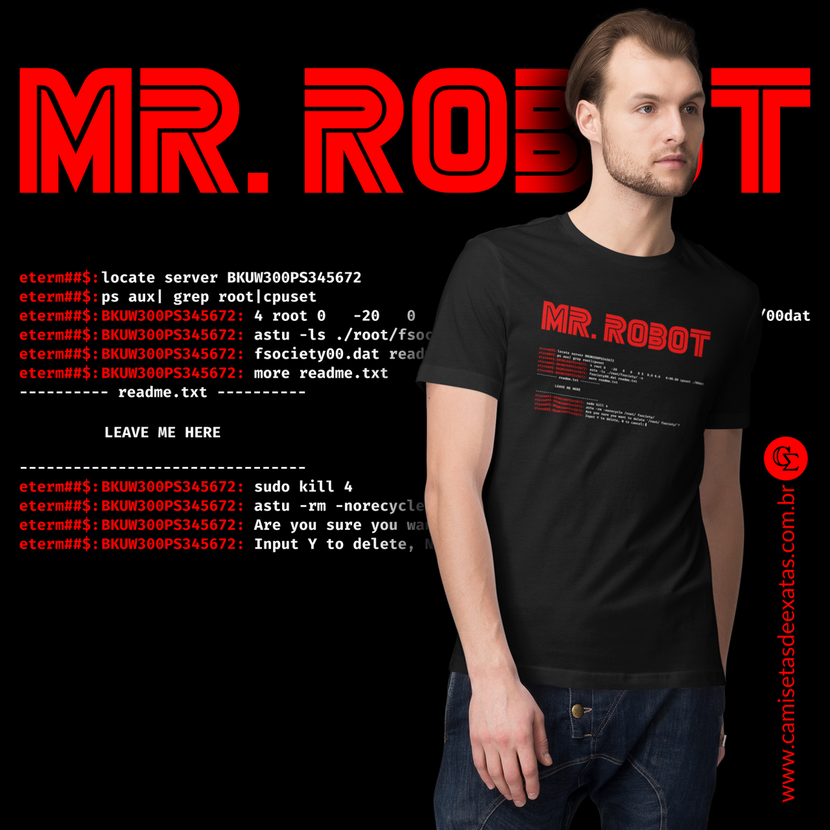 Nome do produto: MR. ROBOT