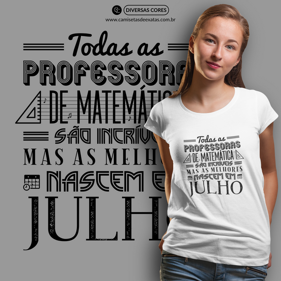 AS MELHORES PROFESSORAS DE MATEMÁTICA NASCEM EM [JULHO] [1]