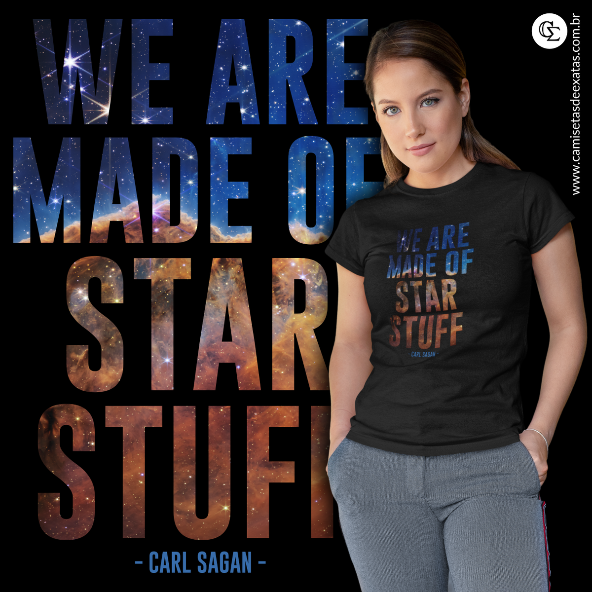 Nome do produto: WE ARE MADE OF STAR STUFF