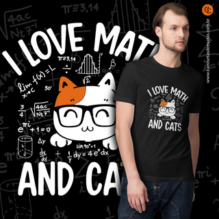 Nome do produtoI LOVE MATH AND CATS [2]