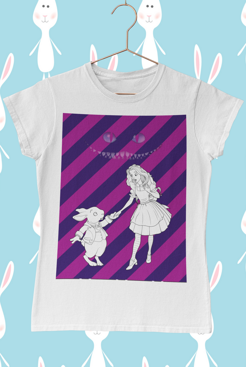 Nome do produto: Camiseta Baby Long Wonderfull Alice