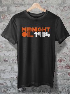 CAMISETA - PS - MIDNIGHT OIL - 1984