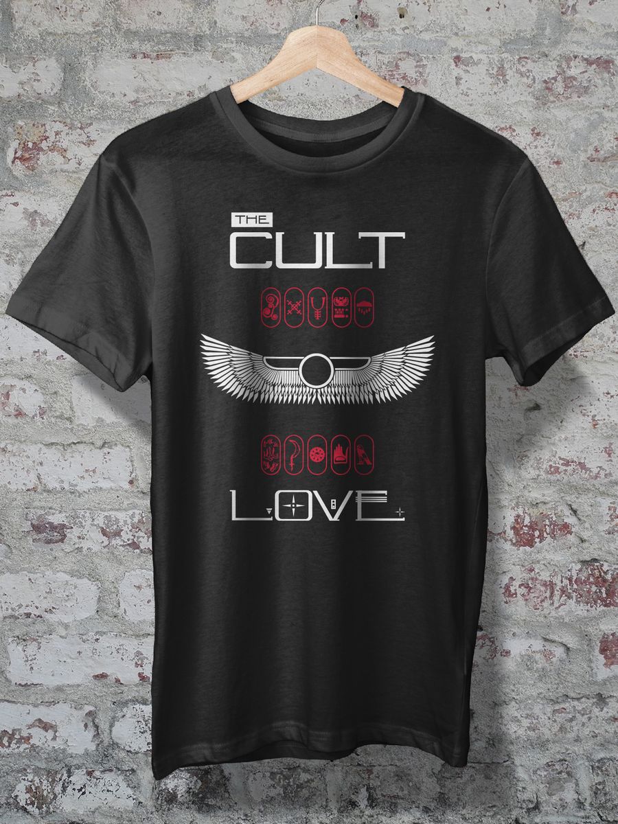 Nome do produto: CAMISETA - PS - THE CULT - LOVE