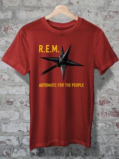 Nome do produtoCAMISETA - R.E.M. - AUTOMATIC FOR THE PEOPLE