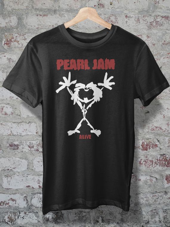 CAMISETA - PS - PEARL JAM - ALIVE