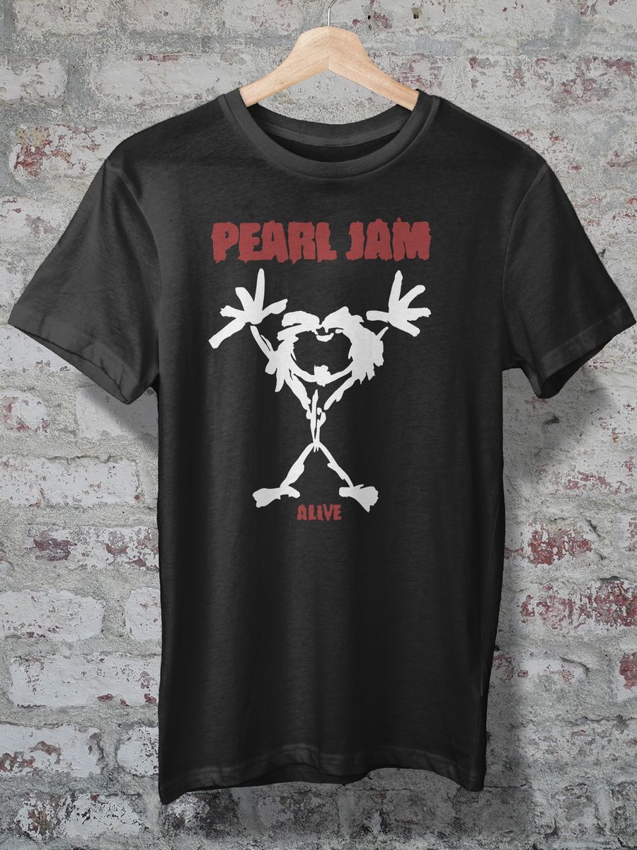 Nome do produto: CAMISETA - PS - PEARL JAM - ALIVE