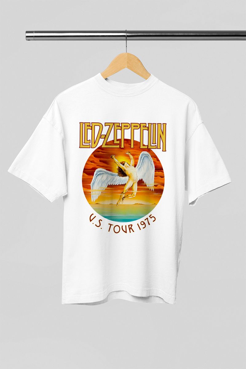 Nome do produto: OVERSIZED - LED ZEPPELIN - US TOUR 1975