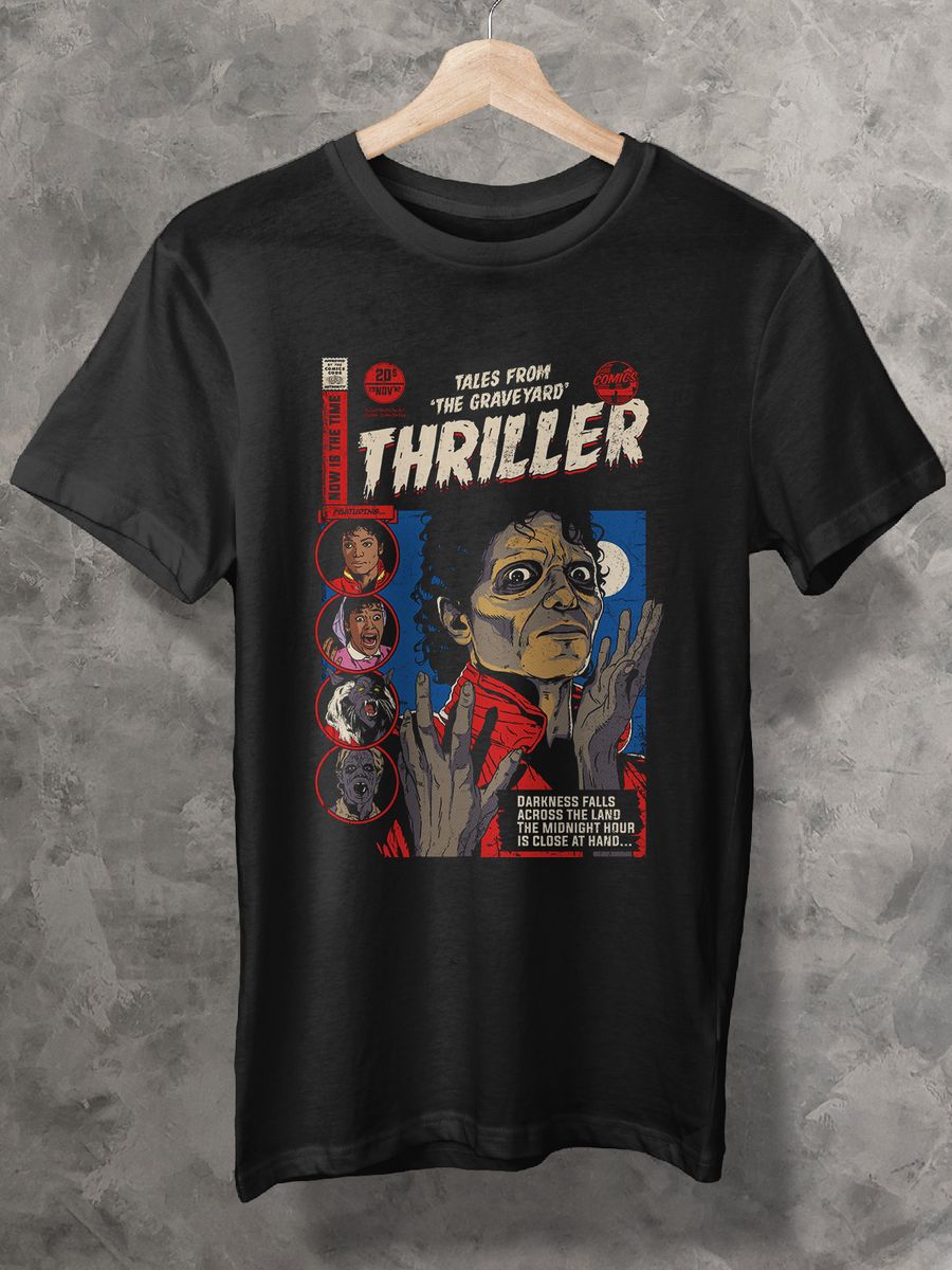 Nome do produto: CAMISETA - MJ - THRILLER