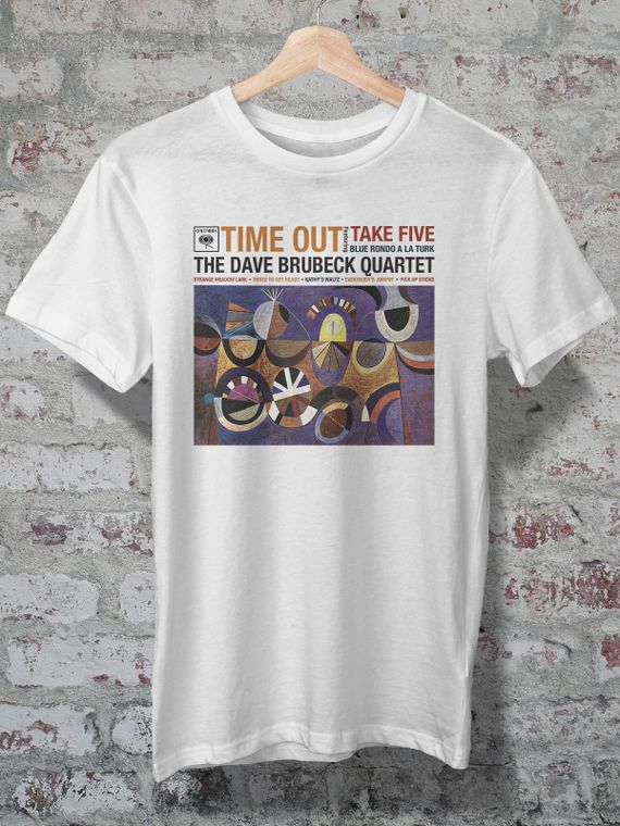 CAMISETA - DAVE BRUBECK - TIME OUT