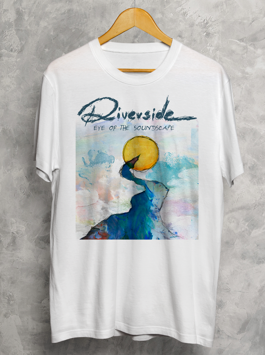 Nome do produto: CAMISETA - RIVERSIDE - EYE OF THE SOUNDSCAPE