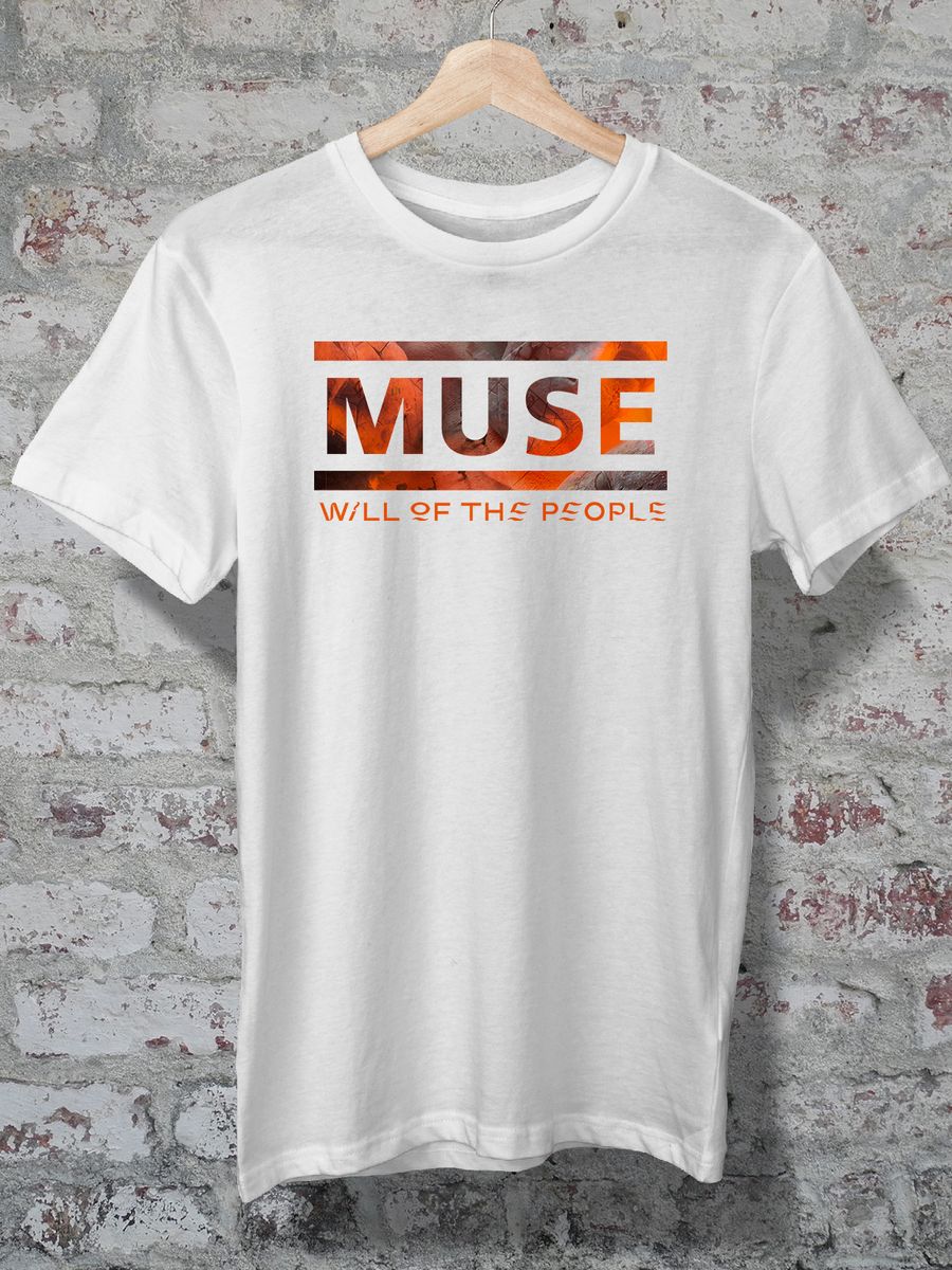 Nome do produto: CAMISETA - MUSE - LOGO WILL OF THE PEOPLE
