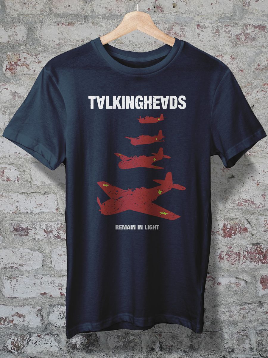 Nome do produto: CAMISETA - TALKING HEADS - REMAIN IN LIGHT