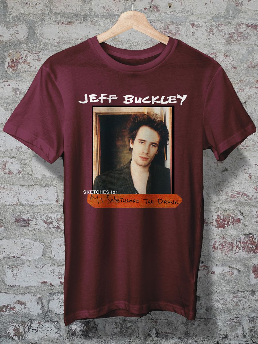 Nome do produto: CAMISETA - JEFF BUCKLEY - SKETCHES FOR MY SWEETHEART THE DRUNK