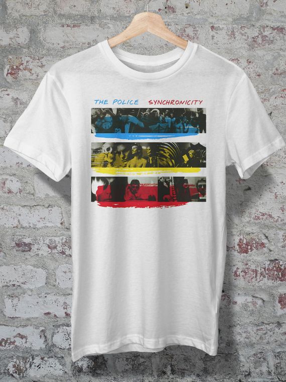 CAMISETA - THE POLICE - SYNCHRONICITY