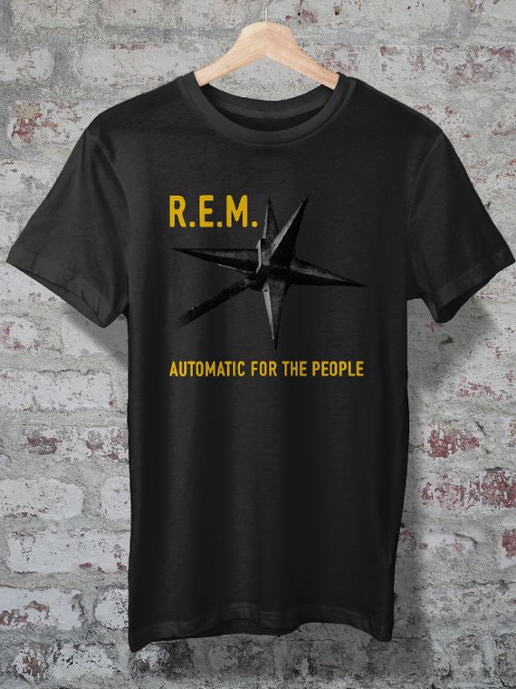 CAMISETA - R.E.M. - AUTOMATIC FOR THE PEOPLE