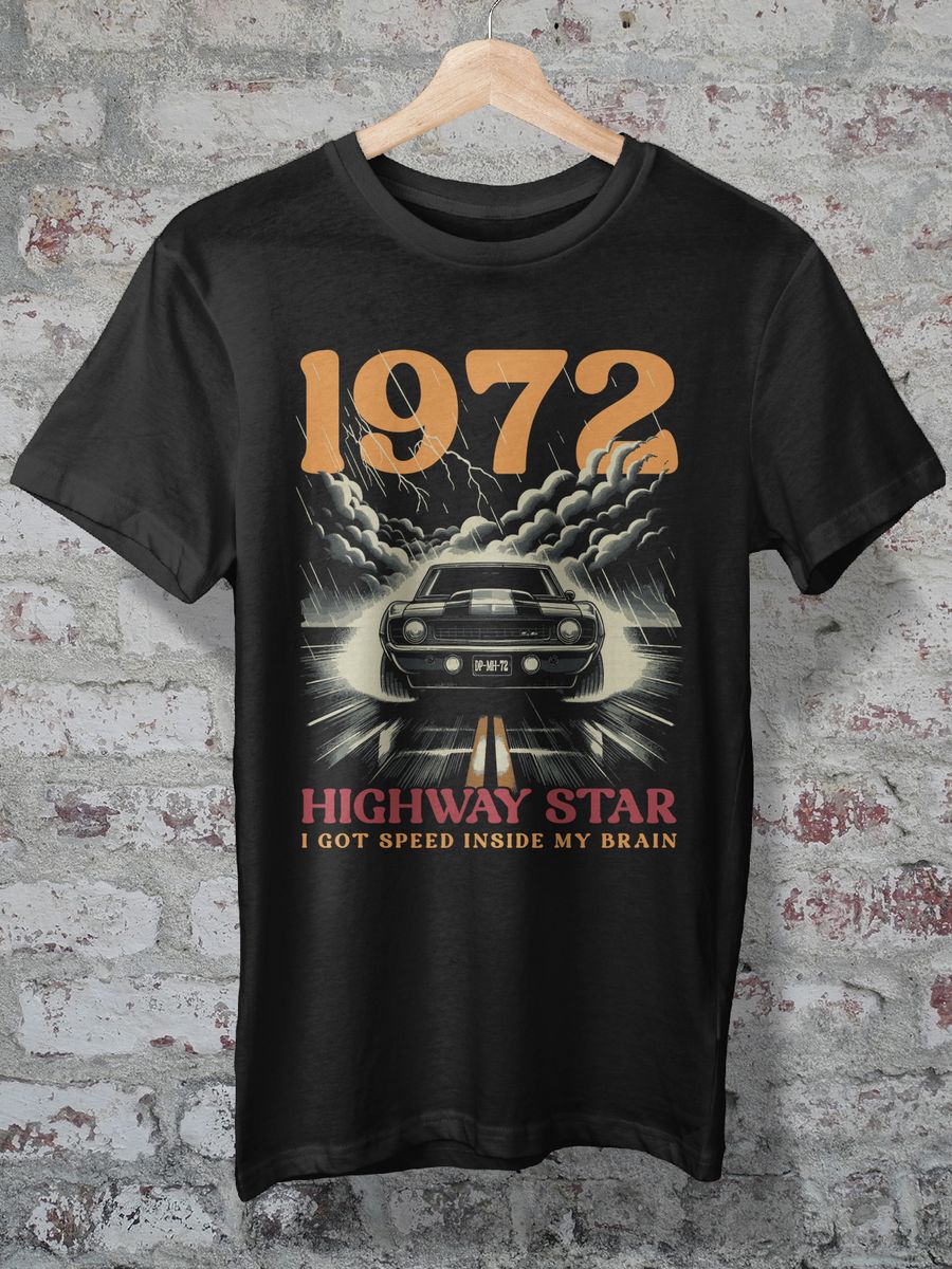 Nome do produto: CAMISETA - HIGHWAY STAR