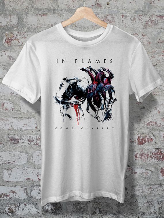 CAMISETA - IN FLAMES - COME CHARITY