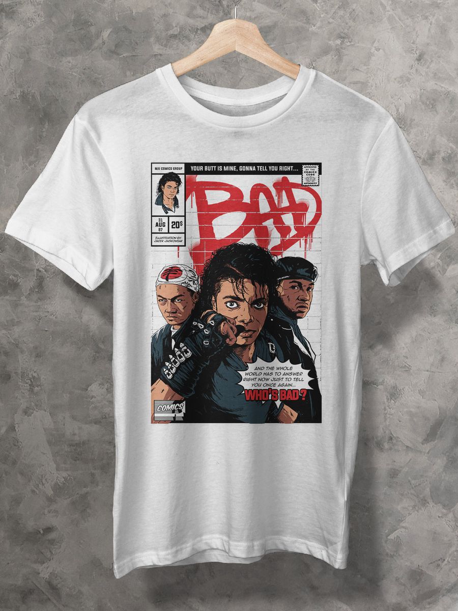 Nome do produto: CAMISETA - MJ - BAD