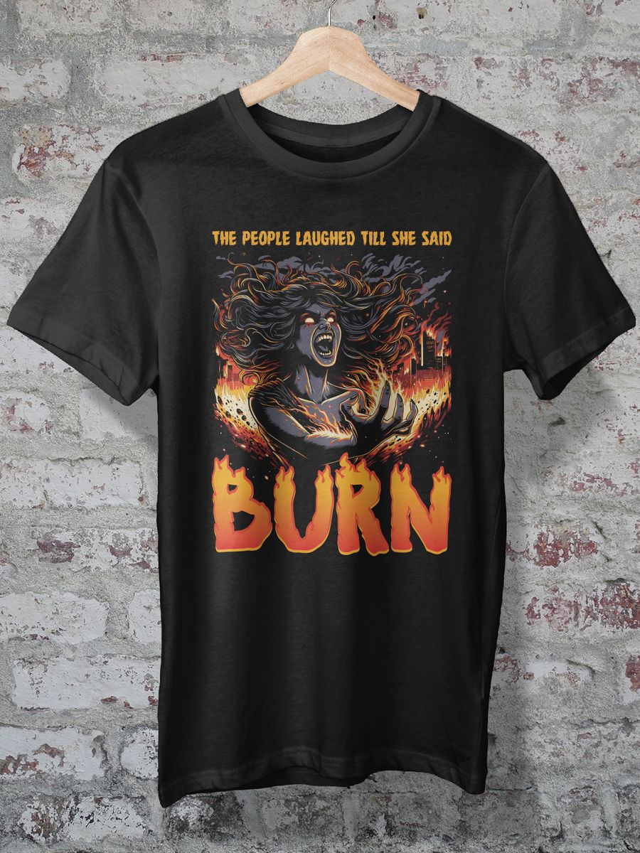 Nome do produto: CAMISETA - BURN