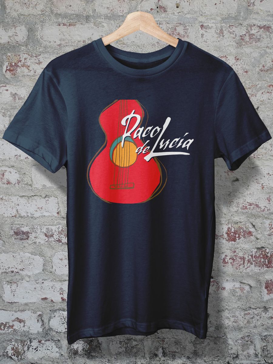 Nome do produto: CAMISETA - PACO DE LUCÍA - INTEGRAL