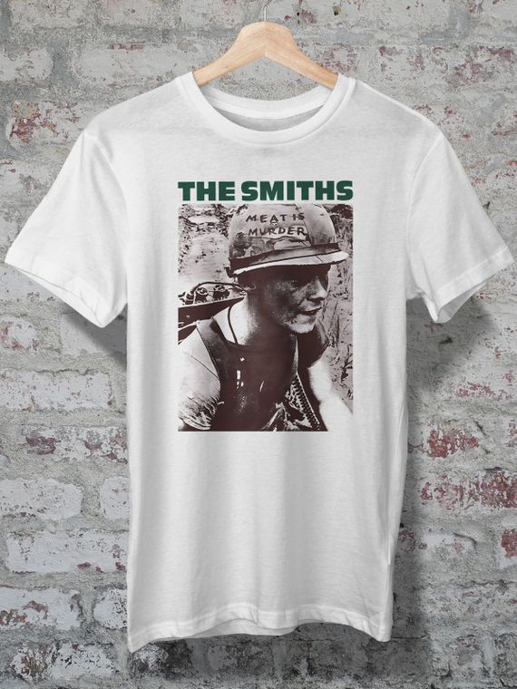 CAMISETA - THE SMITHS - MEAT IS MURDER