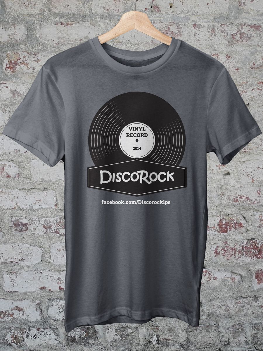 Nome do produto: CAMISETA - DISCOROCK 