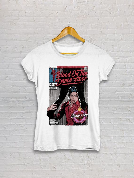 CAMISETA - MICHAEL JACKSON - BLOOD ON THE DANCE FLOOR