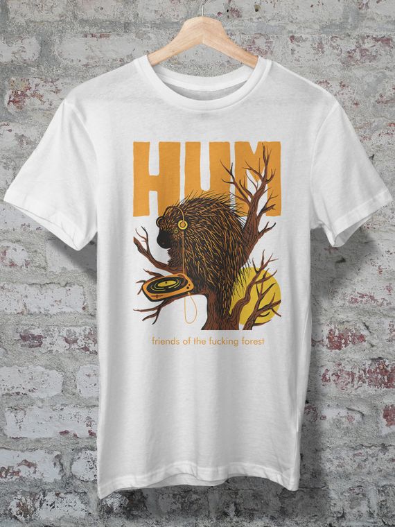 CAMISETA - HUM - FRIENDS OF THE FUCKING FOREST