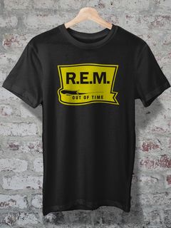 CAMISETA - PS - R.E.M. - OUT OF TIME 