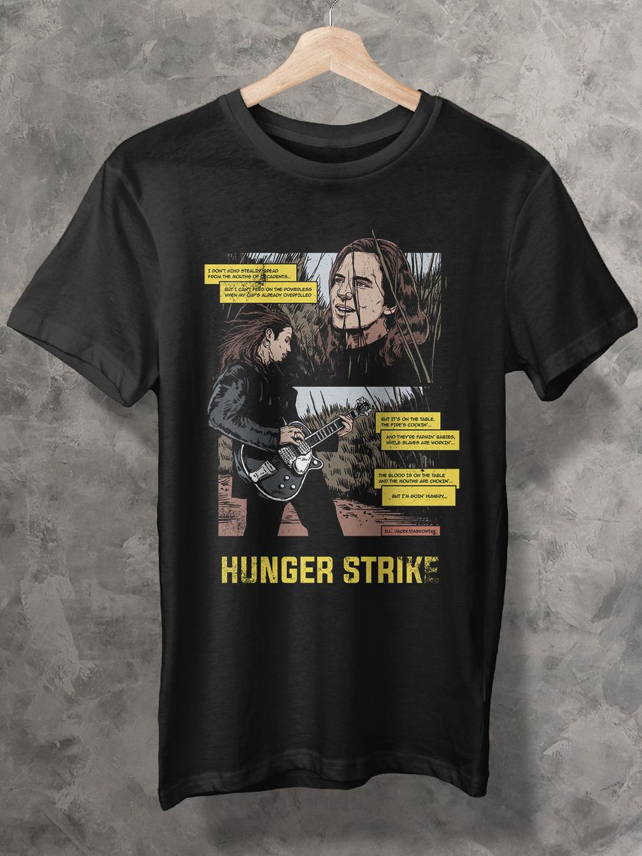 Nome do produto: CAMISETA - HUNGER STRIKE