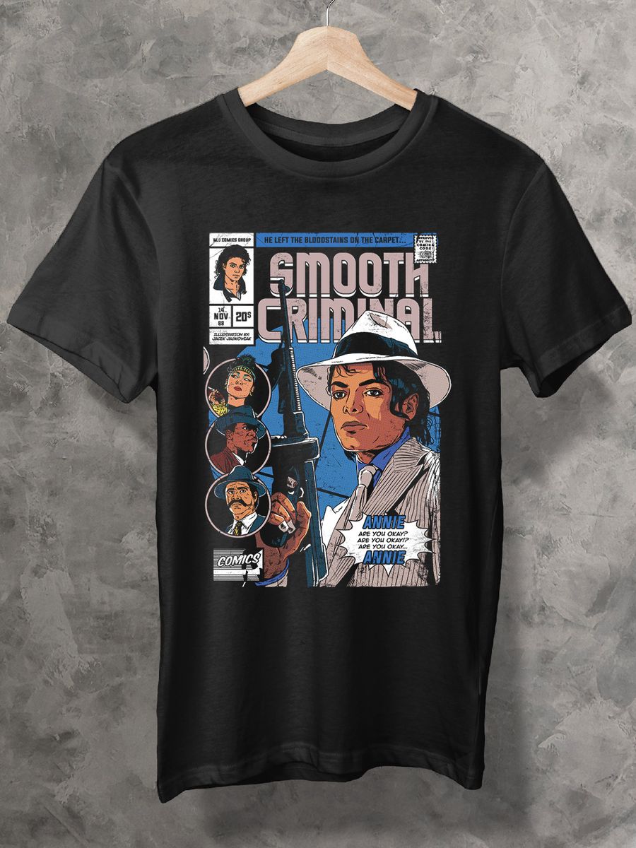 Nome do produto: CAMISETA - MJ - SMOOTH CRIMINAL