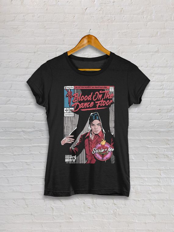 CAMISETA - MICHAEL JACKSON - BLOOD ON THE DANCE FLOOR