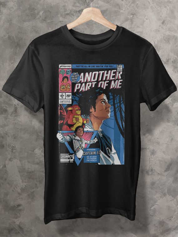 CAMISETA - MICHAEL JACKSON - ANOTHER PART OF ME