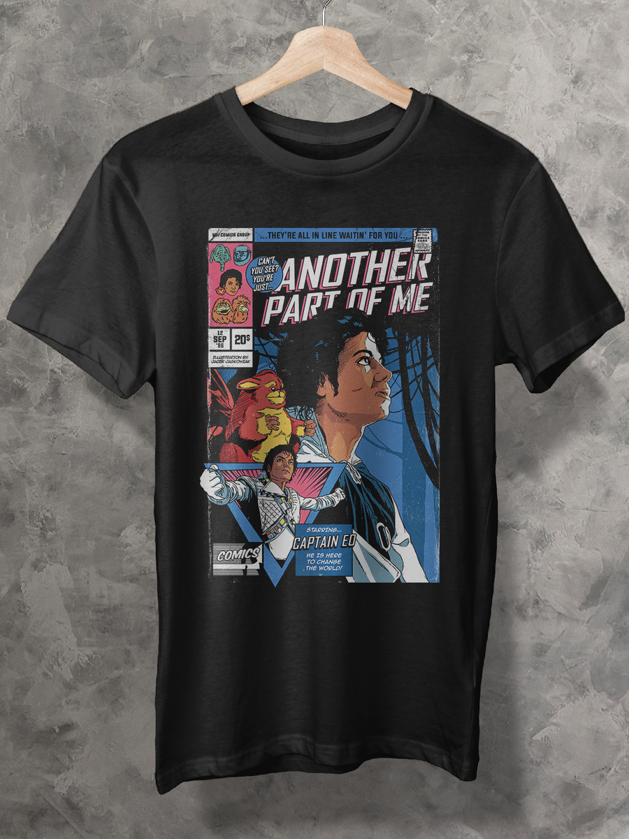 Nome do produto: CAMISETA - MICHAEL JACKSON - ANOTHER PART OF ME