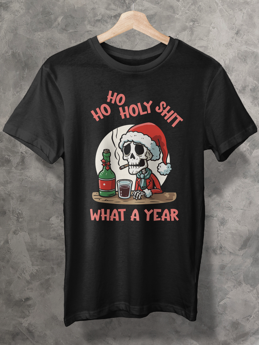 Nome do produto: CAMISETA - HO HO HO