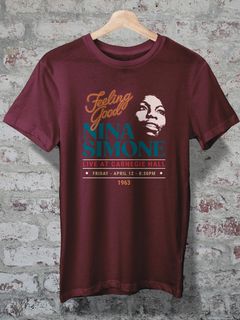 Nome do produtoCAMISETA - NINA SIMONE - CARNEGIE HALL