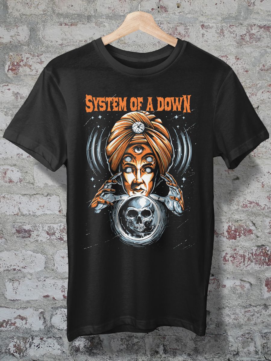 Nome do produto: CAMISETA - SYSTEM OF A DOWN