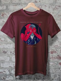 Nome do produtoCAMISETA - QUEENS OF THE STONE AGE - VILLAINS