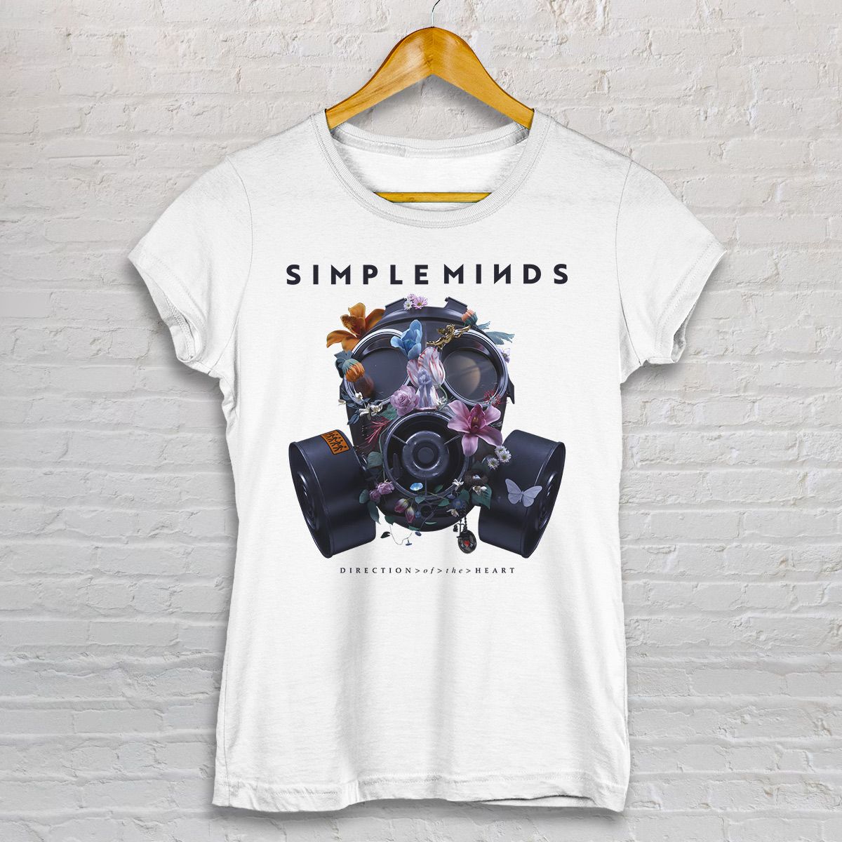 Nome do produto: BABY LOOK - SIMPLE MINDS - DIRECTION OF THE HEART