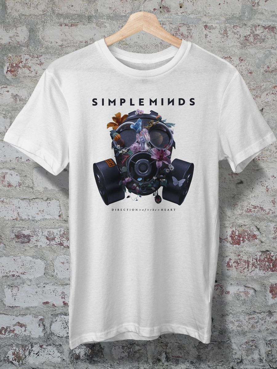 Nome do produto: CAMISETA - SIMPLE MINDS - DIRECTION OF THE HEART