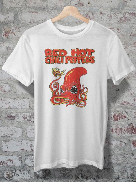CAMISETA - RED HOT CHILI PEPPERS - OCTOPUS