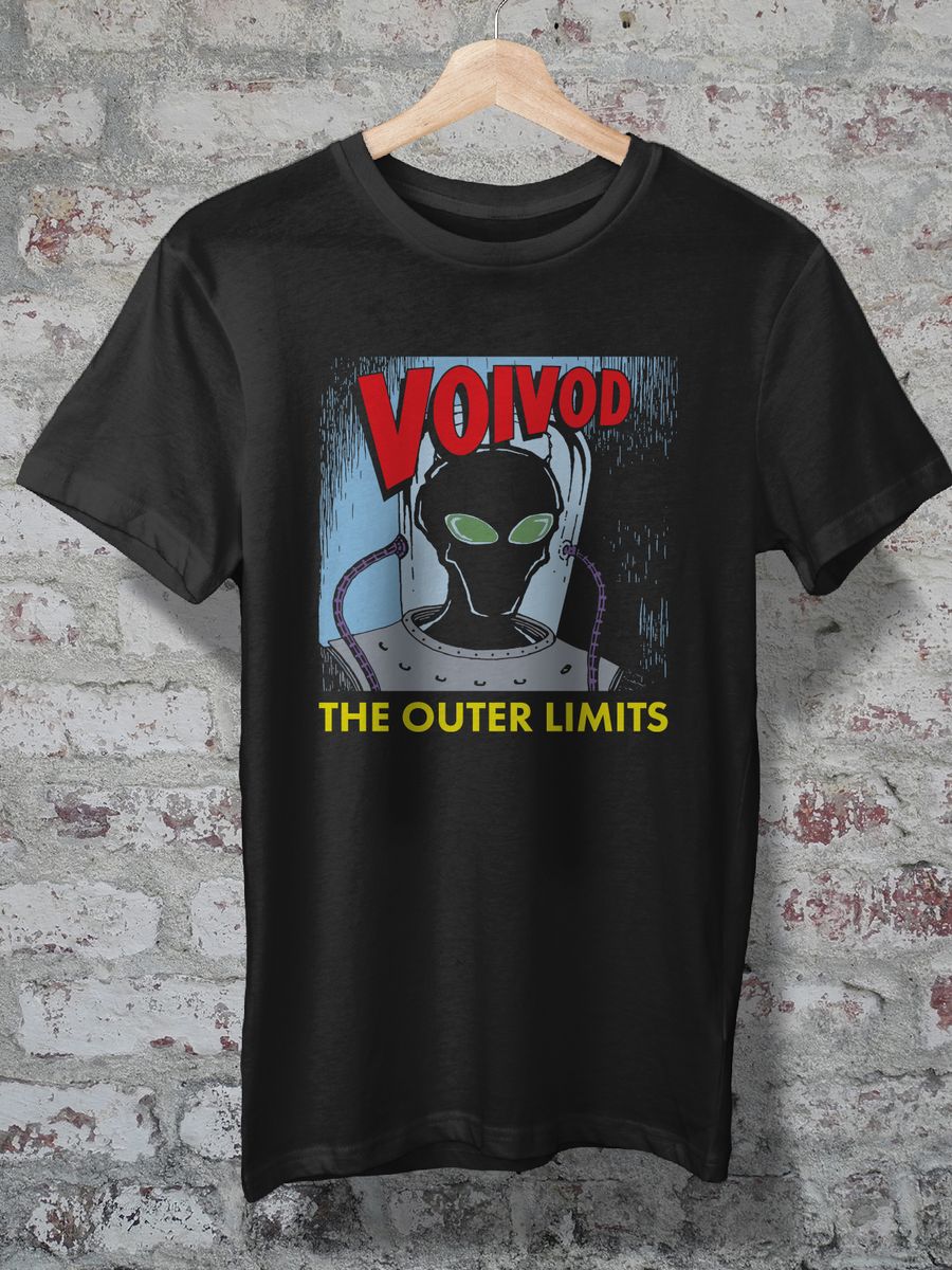 Nome do produto: CAMISETA - VOIVOD - THE OUTER LIMITS