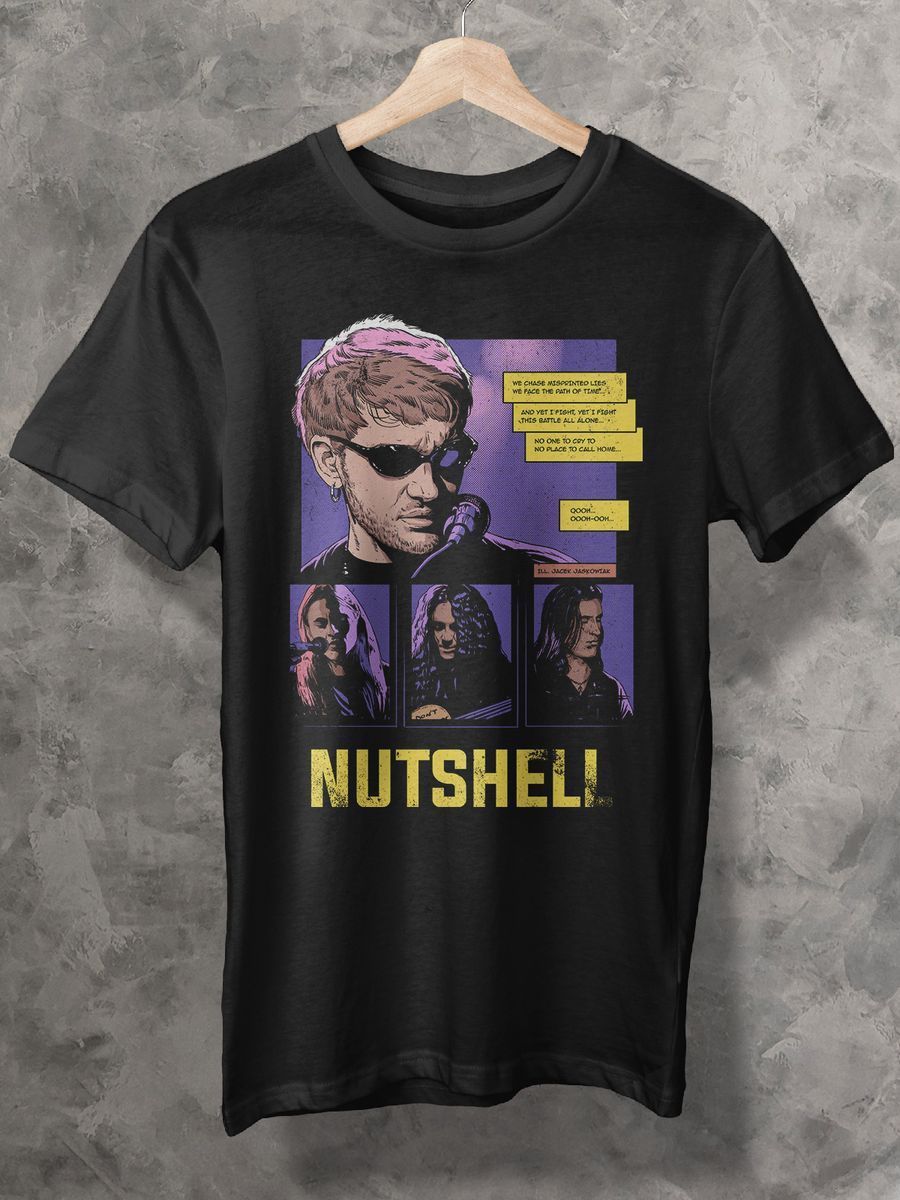 Nome do produto: CAMISETA - ALICE IN CHAINS - NUTSHELL