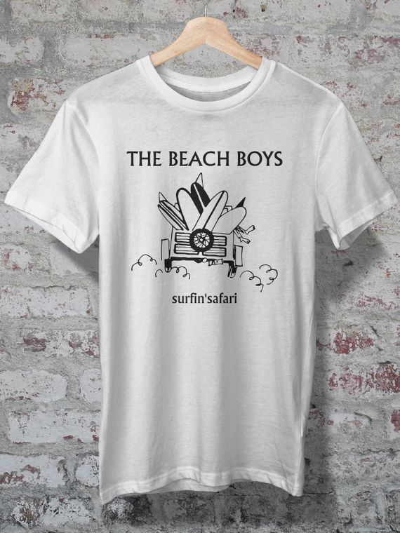 CAMISETA - THE BEACH BOYS - SURFIN' SAFARI