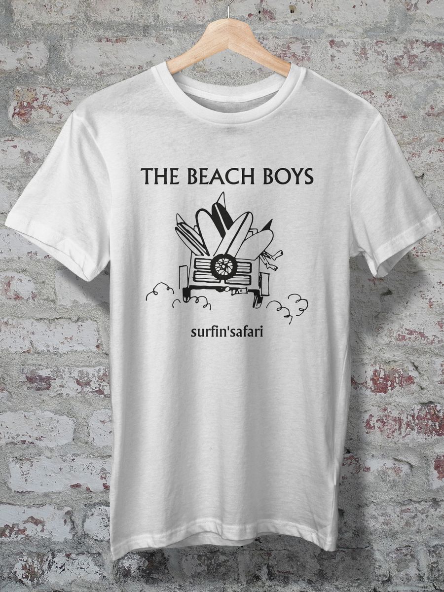 Nome do produto: CAMISETA - THE BEACH BOYS - SURFIN\' SAFARI