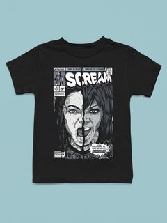 CAMISETA INFANTIL - MICHAEL JACKSON - SCREAM