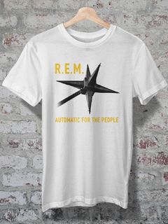 Nome do produtoCAMISETA - R.E.M. - AUTOMATIC FOR THE PEOPLE