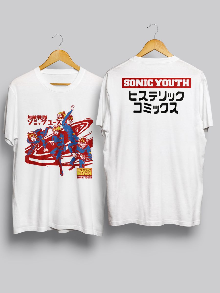 Nome do produto: CAMISETA - SONIC YOUTH - JAPAN TOUR