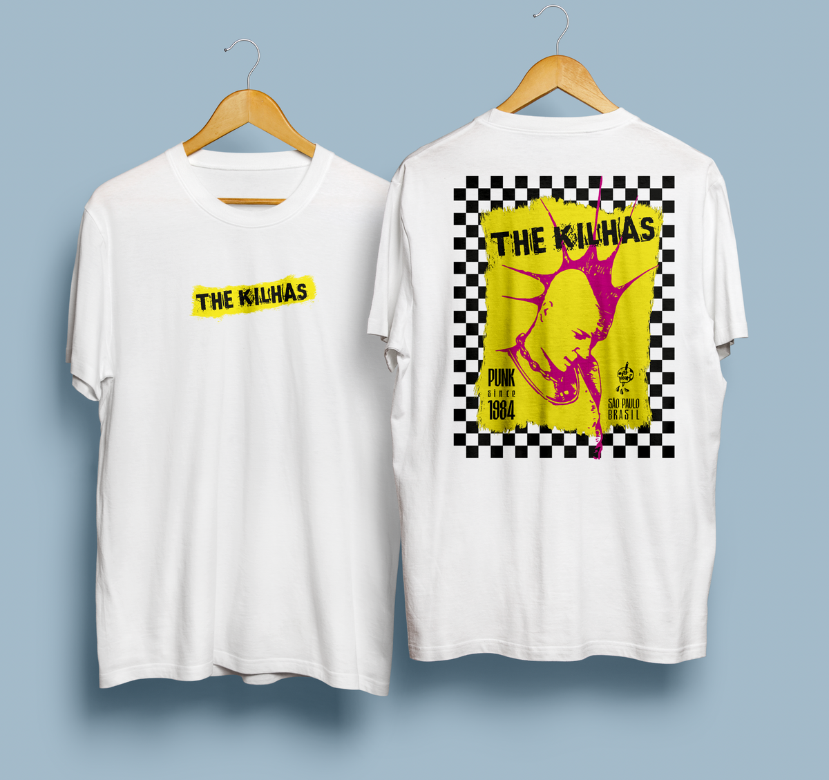 Nome do produto: CAMISETA - THE KILHAS - PUNK 1984